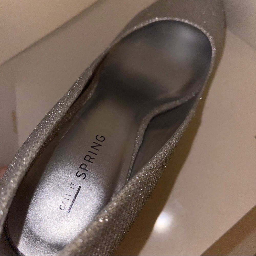 Call It Spring Silver Heels - Picture 5 of 10